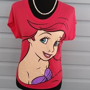 Disney Ariel size small crop tshirt